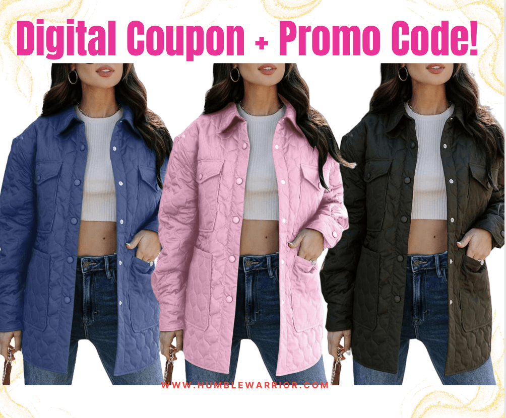 EVALESS Quilted Button-Down Puffer Jacket!
